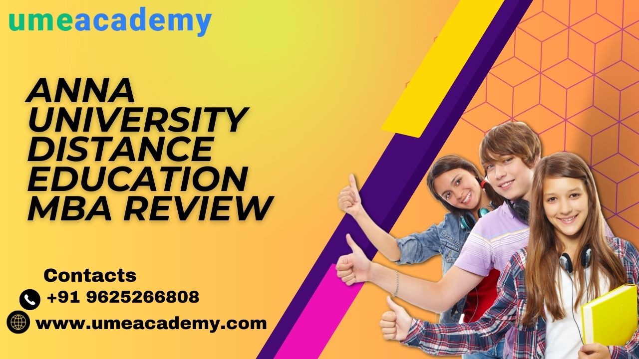 Anna University Distance Education Mba Review